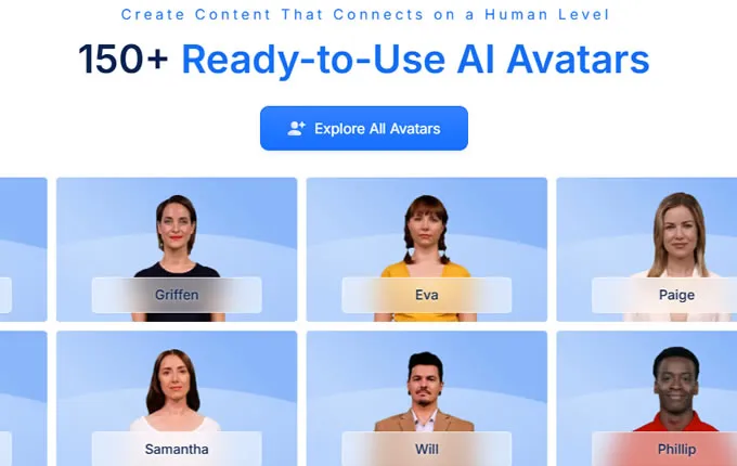 逼真的 AI 头像