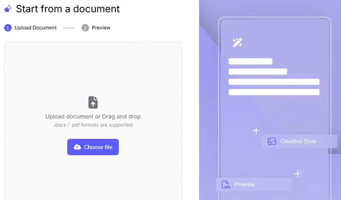 Convert Text to Video with AI